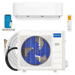 MRCOOL¨ 24k DIY 5th Generation Bundle - includes Condenser, Air Handler,  DIY¨ Quick Connect¨  Line Set, DIYPRO¨ Cable, and Remote -  230v