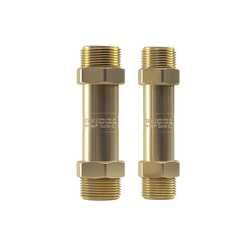 3/8 No-Vac Coupler + 3/4 No-Vac Coupler